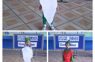 KG Students Veggie Parade