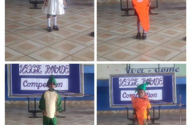 KG Students Veggie Parade