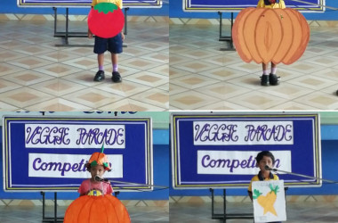 KG Students Veggie Parade
