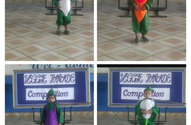 KG Students Veggie Parade